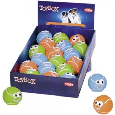 NOBBY LATEX HAPPY BALLS Assorted Colors 6.5cm