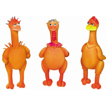 NOBBY Latex toy, figures Cool CHICKEN 21-22cm