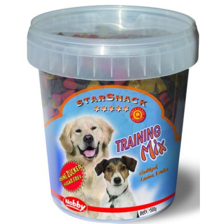 NOBBY SNACK BUCKET TRAINING MIX CAN 500GR NOBBY