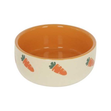NOBBY SET ΚΕΡΑΜΙΚΟ ΜΠΟΛ ΤΡΩΚΤΙΚΩΝ CARROT beige/orange 10X4cm