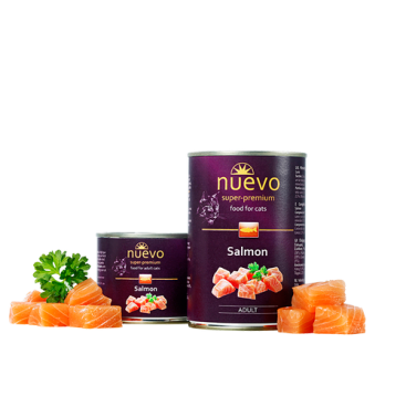 NUEVO CAT ADULT με Σολομό 400gr