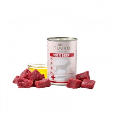 NUEVO SENSITIVE DOG 100% ONE PROTEIN με Μοσχάρι 400gr