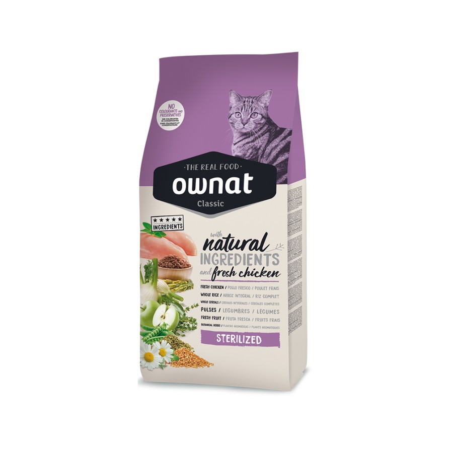 OWNAT CLASSIC CAT STERILIZ 1.5KG SEACHEM