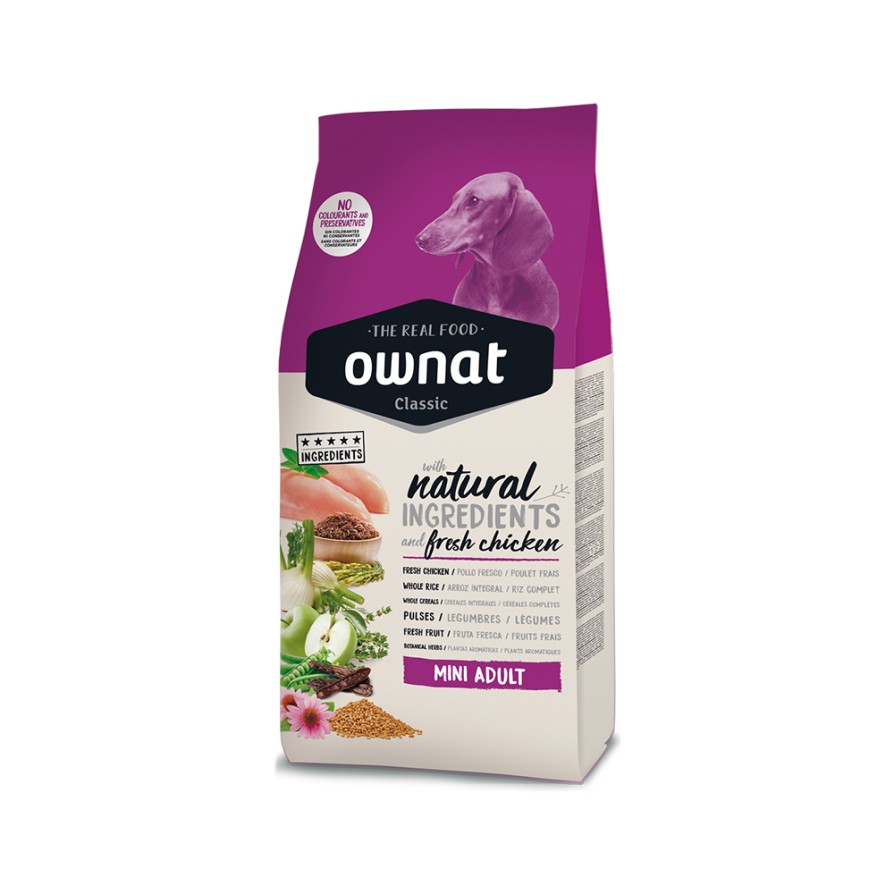 OWNAT DOG MINI ADULT 1.5KG OWNAT