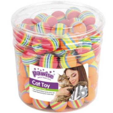 PW Παιχνίδι Γάτας Μπαλάκια Rainbow Foam