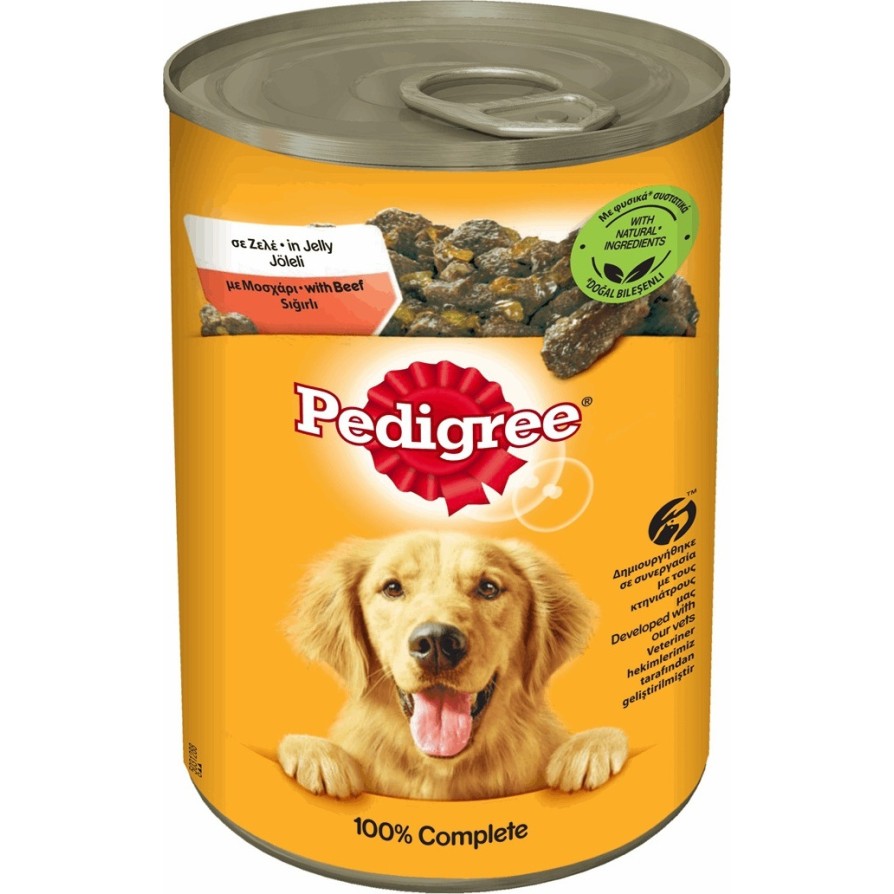 PEDIGREE ΜΟΣΧΑΡΙ ΣΕ ΖΕΛΕ 1200GR PEDIGREE