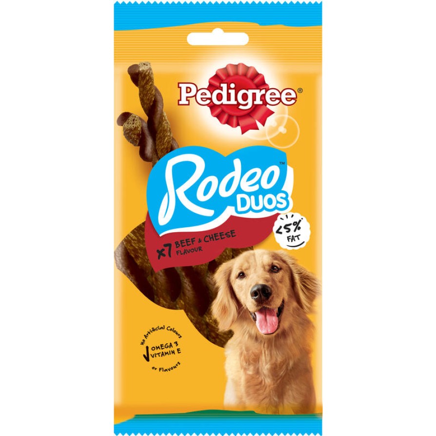 PEDIGREE RODEO ΜΟΣΧΑΡΙ & ΤΥΡΙ 7 ΤΕΜΑΧΙΑ PEDIGREE