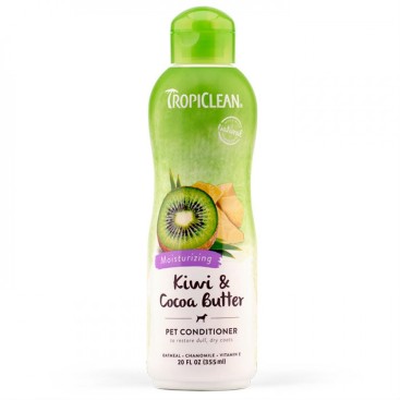 TROPICLEAN Moisturizing Conditioner Ακτινίδιο & Βούτυρο Κακάο 355ml