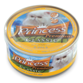 PRINCESS CLASSIC με Κοτόπουλο, Τόνο & Ρύζι 170gr