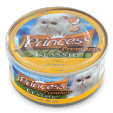 PRINCESS CLASSIC με Κοτόπουλο, Τόνο & Ρύζι 170gr