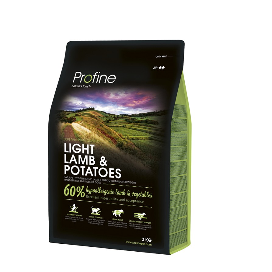 PROFINE DOG LIGHT ΜΕ ΑΡΝΙ 3KG PROFINE