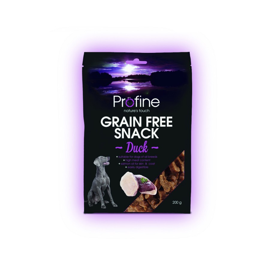PROFINE Dog Grain Free Snack Duck 200gr