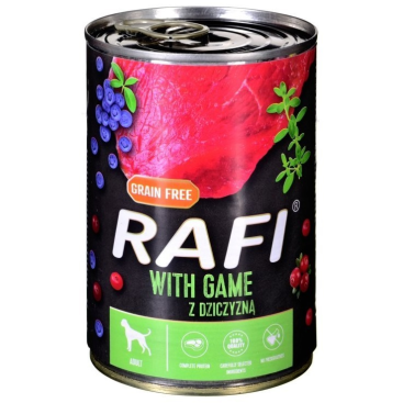 RAFI ADULT ΠΑΤΕ ΚΥΝΗΓΙ, BLUEBERRY & CRANBERRY 400gr