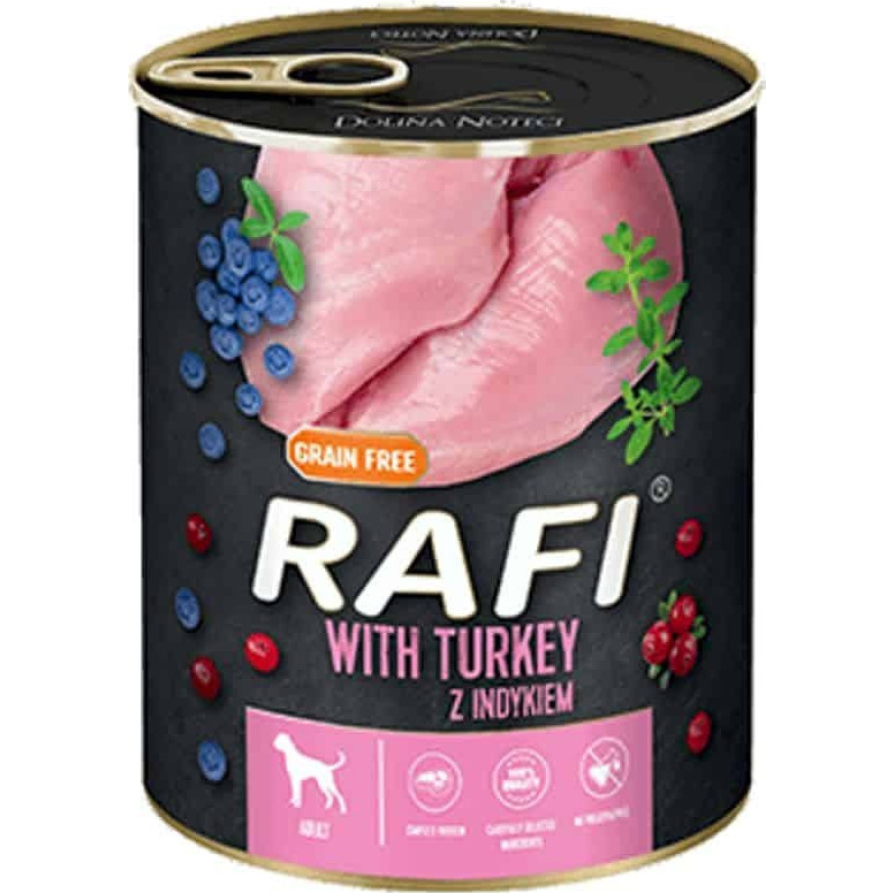 RAFI ADULT ΠΑΤΕ ΓΑΛΟΠΟΥΛΑ, BLUEBERRY & CRANBERRY 800GR RAFI