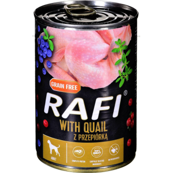 RAFI ADULT ΠΑΤΕ ΟΡΤΥΚΙ, BLUEBERRY & CRANBERRY 400gr