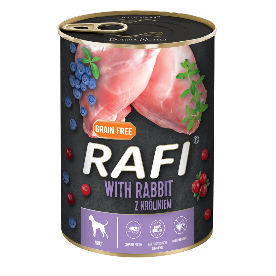 RAFI ADULT ΠΑΤΕ ΚΟΥΝΕΛΙ, BLUEBERRY & CRANBERRY 800GR RAFI