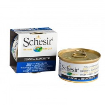 SCHESIR CAT C&B Jelly Τόνος με αθερίνα 85gr