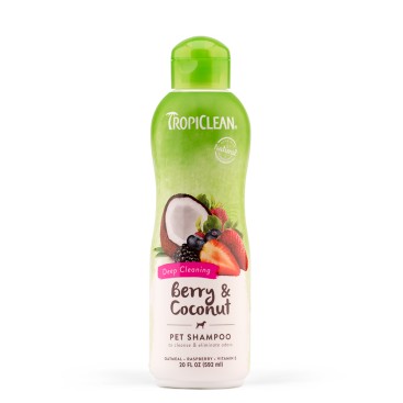 TROPICLEAN Shampoo Deep Cleaning Βατόμουρο & Καρύδα 592ml