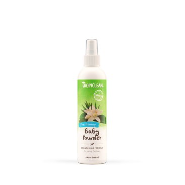 TROPICLEAN Cologne Deodorizing Spray Baby Powder 236ml