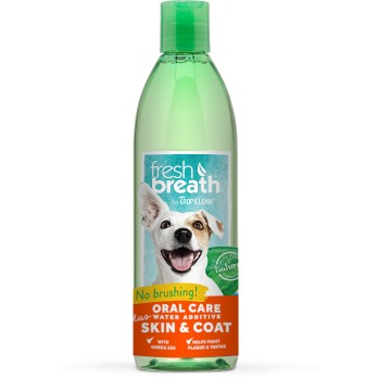 TROPICLEAN Oral Care Water Additive Skin & Coat 473ML