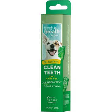 TROPICLEAN FRESH BREATH CLEAN TEETH GEL DOGS 59ML