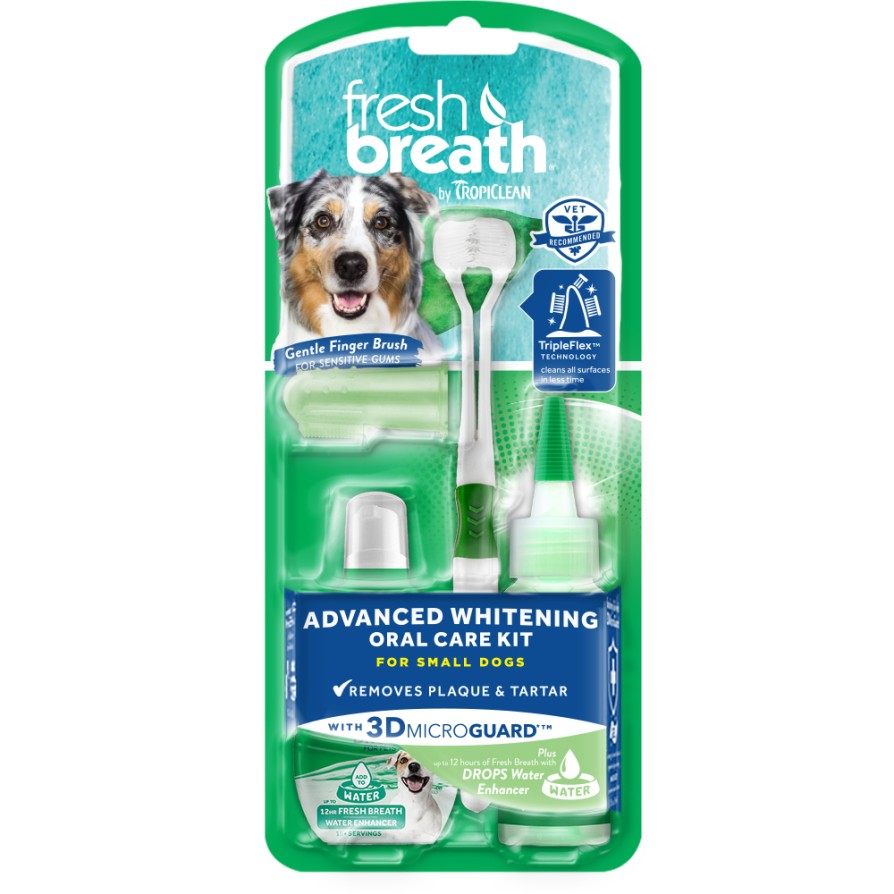 TROPICLEAN FRESH BREATH ADVANCE WHITENING SMALL DOGS 59ML