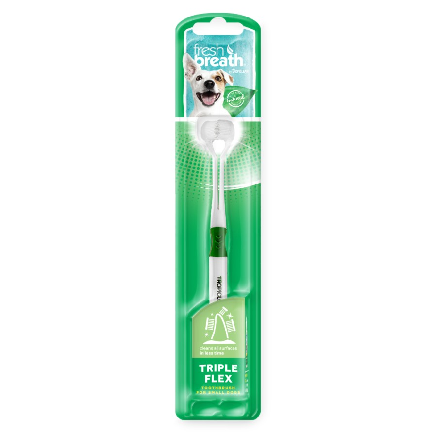 TROPICLEAN Οδοντόβουρτσα Tripple Flex Small Dogs