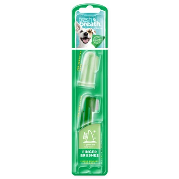 TROPICLEAN Οδοντόβουρτσα Finger Brush 2τμχ one size