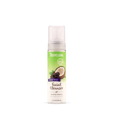 TROPICLEAN Waterless Shampoo Facial Cleanser Βανίλια 220ml