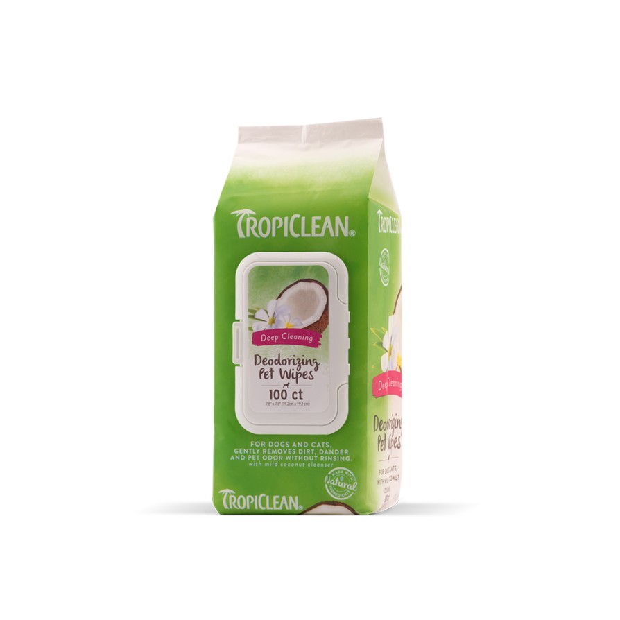TROPICLEAN ΜΑΝΤΗΛΑΚΙΑ DEEP CLEANING 100PCS