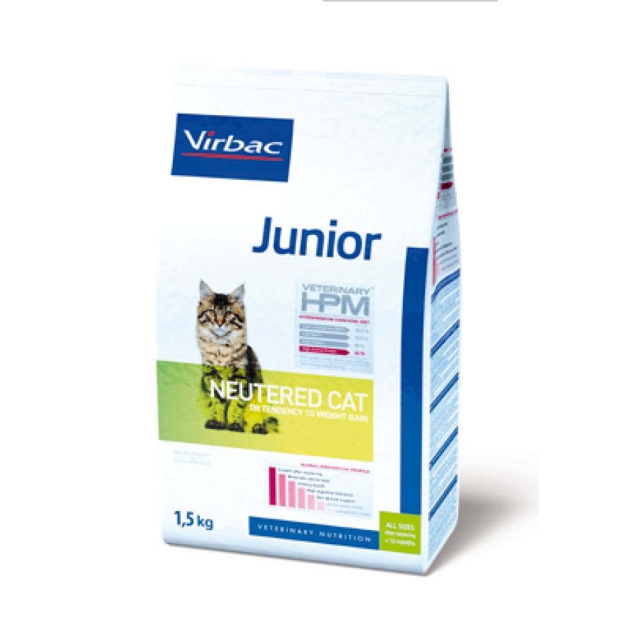 VIRBAC JUNIOR NEUTERED CAT 1,5KG
