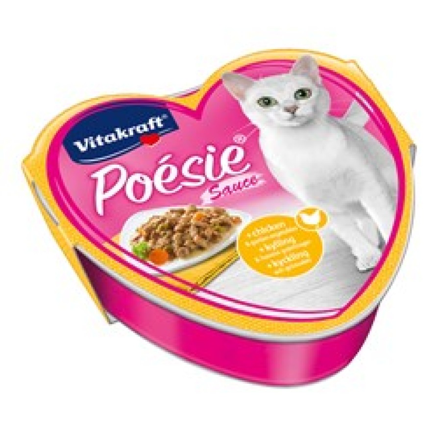 VITAKRAFT Poésie Sauce Κοτόπουλο με Λαχανικά 85gr