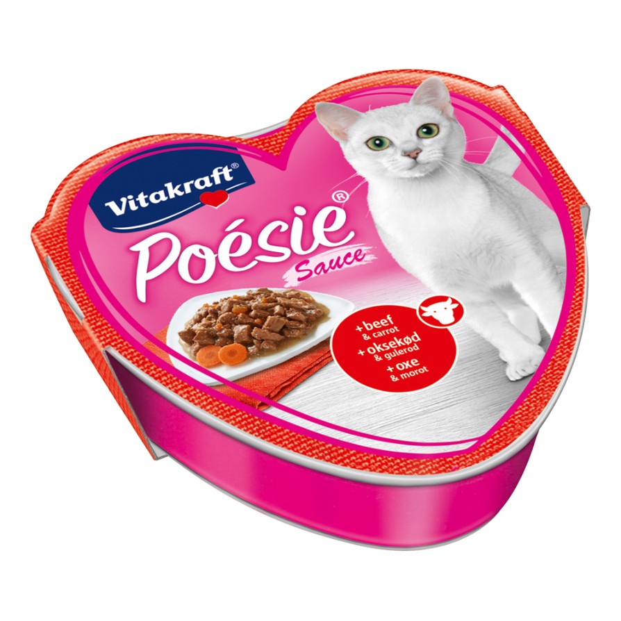 VITAKRAFT Poésie Sauce Καρότο με Βοδινό 85gr