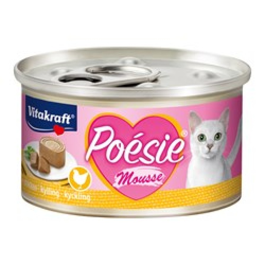 VITAKRAFT Poésie Mousse με Κοτόπουλο 85GR