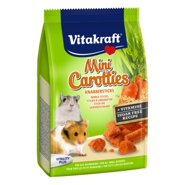 VITAKRAFT Carrotis Minis Λιχουδιές για χάμστερ 50gr