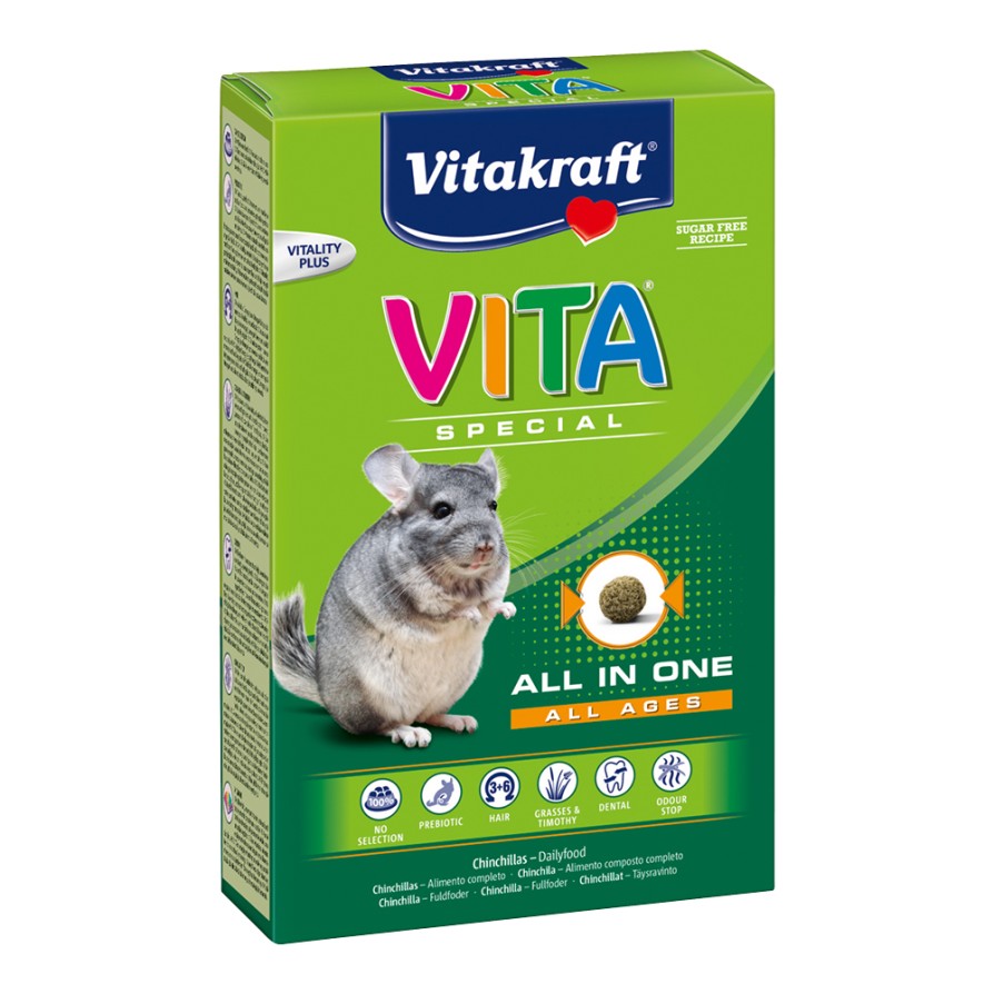 VITAKRAFT VITA SPECIAL Κροκέτες για Τσιντσιλά 600gr