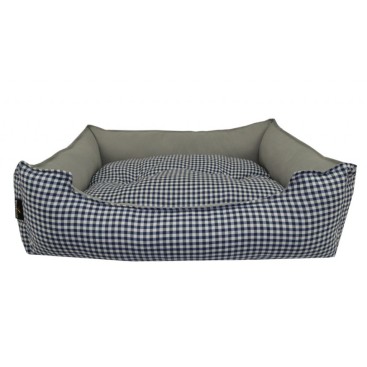 WOOF ΚΑΝΑΠΕΣ ΕΜΠΡΙΜΕ ZEFIR ΚΑΡΟ ΜΠΛΕ Νο2 40x45x20cm