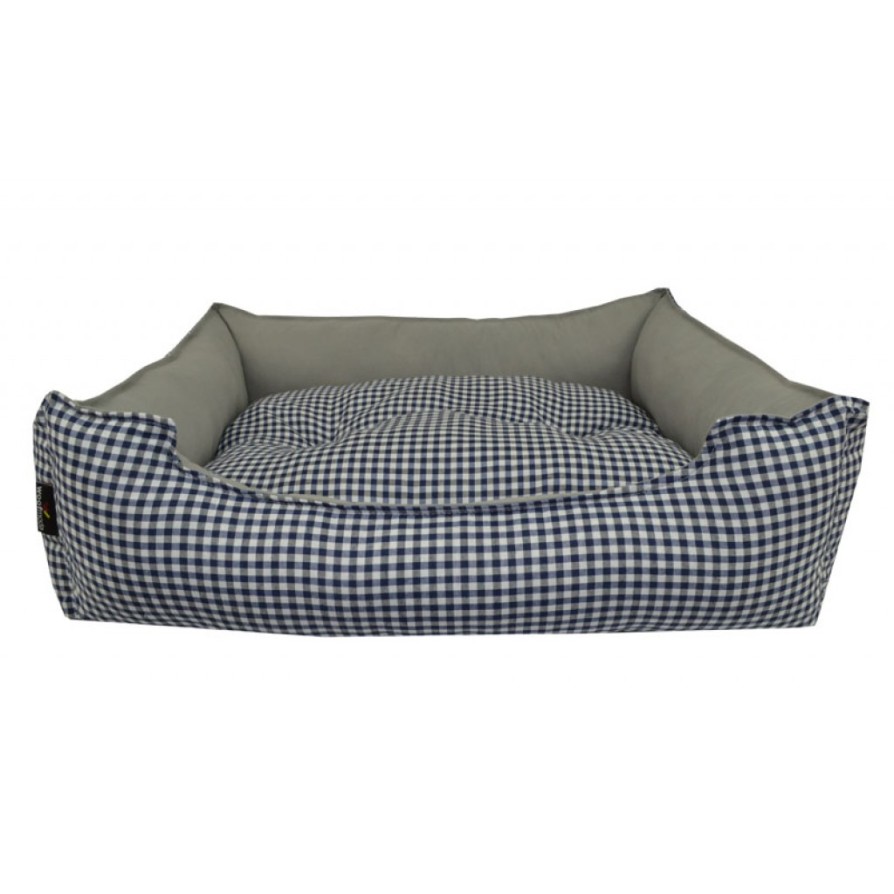 WOOF ΚΑΝΑΠΕΣ ΕΜΠΡΙΜΕ ZEFIR ΚΑΡΟ ΜΠΛΕ Νο2 WOOF MODA