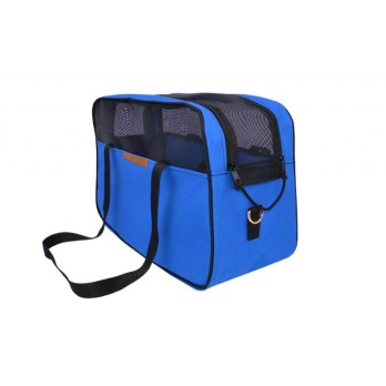WOOF Τσάντα Μεταφοράς "sac de voyage" ΜΠΛΕ ΡΟΥΑ Νο2 17x40x25cm