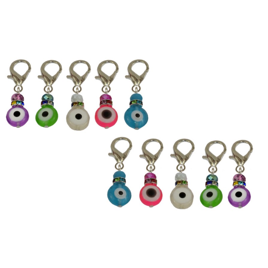 WOOF ΜΑΤΑΚΙ ΣΤΡΟΓΓΥΛΟ FLUO ΧΡΩΜΑΤΑ ΜΑΤΑΚΙΑ-ΚΟΣΜΗΜΑΤΑ