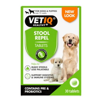 VETIQ Stool Repel 30 Tabs Dog