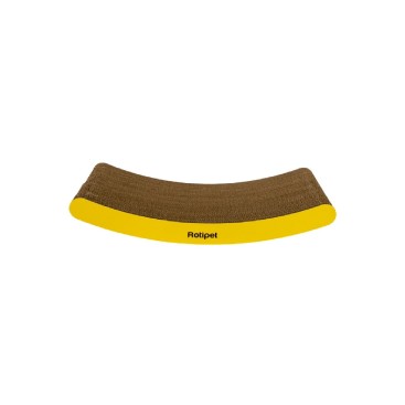 ROTIPET SWING CAT SCRATCHER SML YELLOW 44x21x8cm