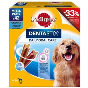 PEDIGREE DENTASTIX MP LARGE 270gr -33%
