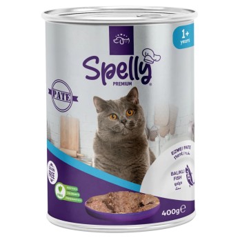 SPELLY ADULT CAT PATE (FISH) 400gr