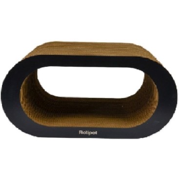 ROTIPET THETA CAT SCRATCHER MED BLACK 41x26x40CM