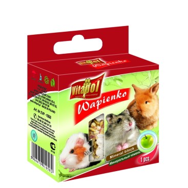 VITAPOL Πέτρα Ασβεστίου Τρωκτικών ΜΗΛΟ 1pcs 40gr