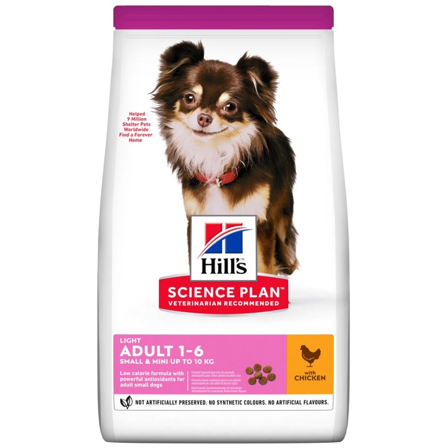 HILL'S SP CANINE Adult Small&Mini Light Κοτόπουλο 1,5kg -20% HILLS