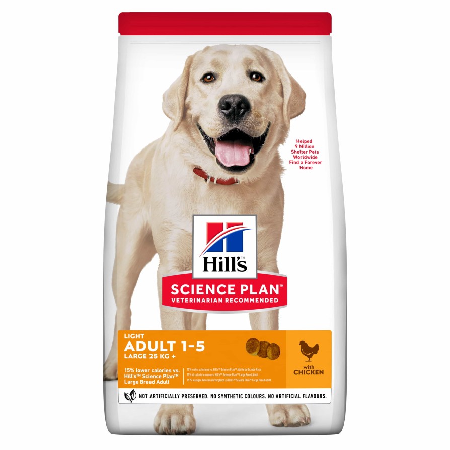 HILL'S SP CANINE Adult Light Large Breed Κοτόπουλο 14kg -25% Έκπτωση HILLS