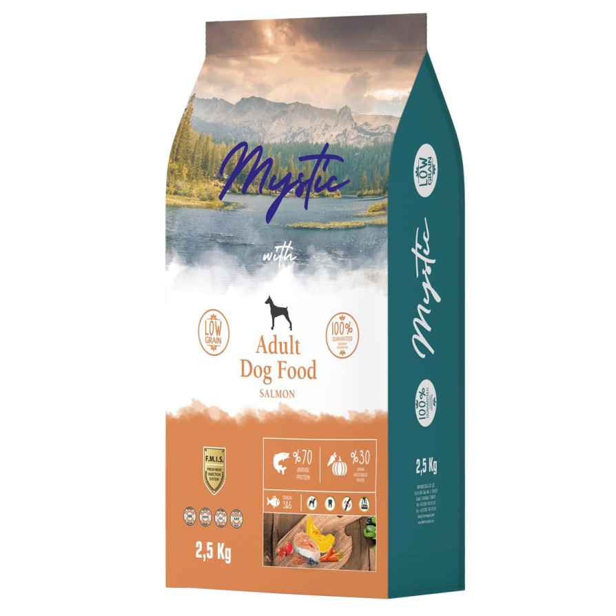 MYSTIC ADULT DOG FOOD SALMON 2,5kg MYSTIC