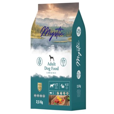 MYSTIC ADULT DOG FOOD LAMB&RICE 2,5kg
